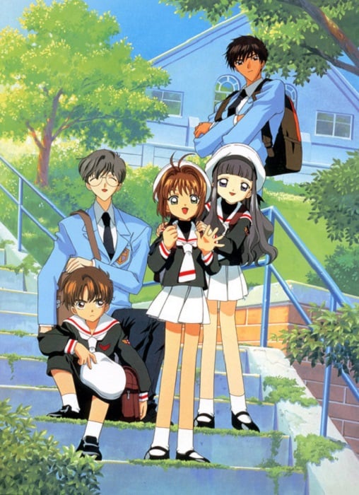 personajes de la serie de Sakura Card Captors