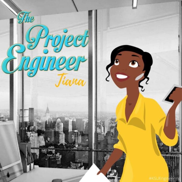 Tiana sería ingeniera de proyectos