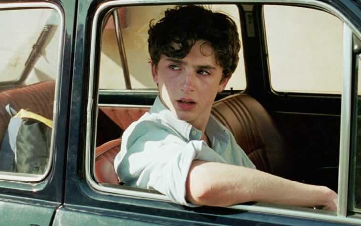 Actuación de Timothée Chalamet en la película de Llámame por tu nombre