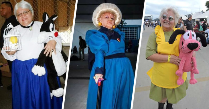 La abuelita que demuestra que el cosplay no tiene edad