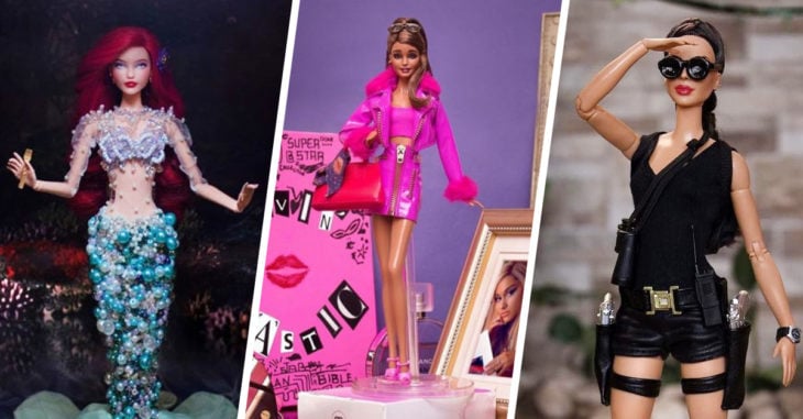 15 Obras de arte hechas con una Barbie que desearás tener