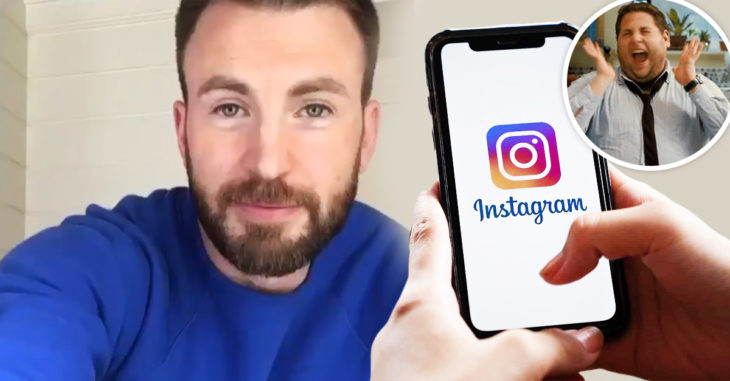 ¡No es un simulacro! Chris Evans ya tiene Instagram y la razón te hará enamorarte más