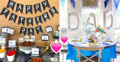 15 Decoraciones divertidas para festejar a papá en su día especial