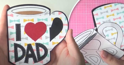 11 Tarjetas DIY que puedes obsequiar a tu papá si no tienes mucho dinero