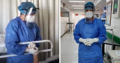 Enfermera canta a pacientes con Covid-19 para que se sientan mejor