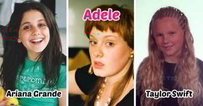 12 Fotografías de tus estrellas favoritas antes de ser famosas