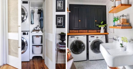 15 Formas de decorar tu cuarto de lavado