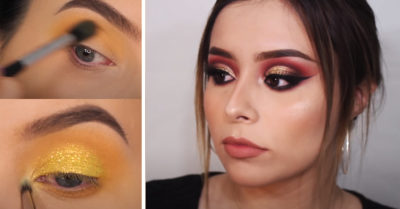 13 Maquillajes en tonos dorados y cafés para brillar más que el sol