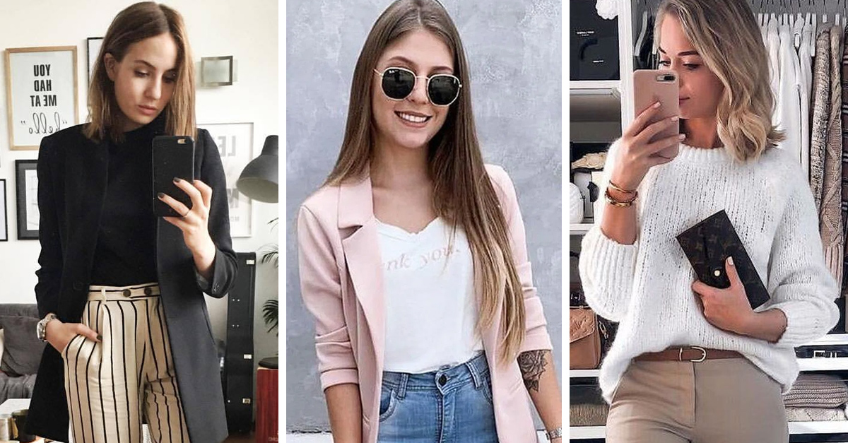 15 Outfits para ser la más chic de clases en línea