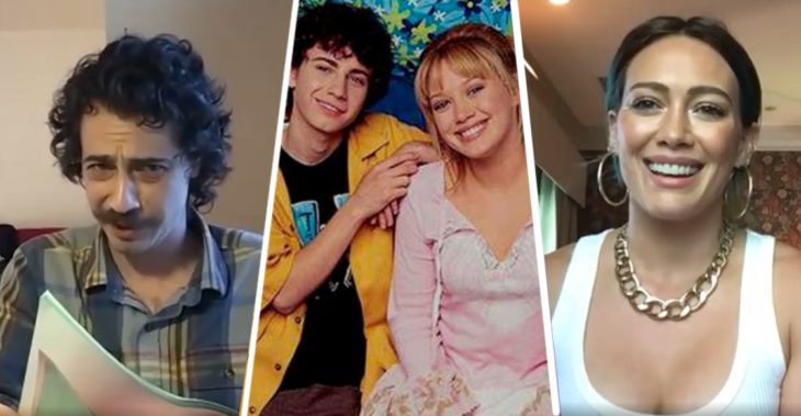 El elenco de 'Lizzie McGuire' se reúne en una videollamada, Hilarry Duff y Adam Lamberg