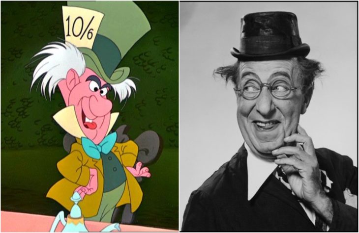 El sombrerero loco de la película de Disney Alicia en el país de las maravillas Inspirado en el actor Ed Wynn