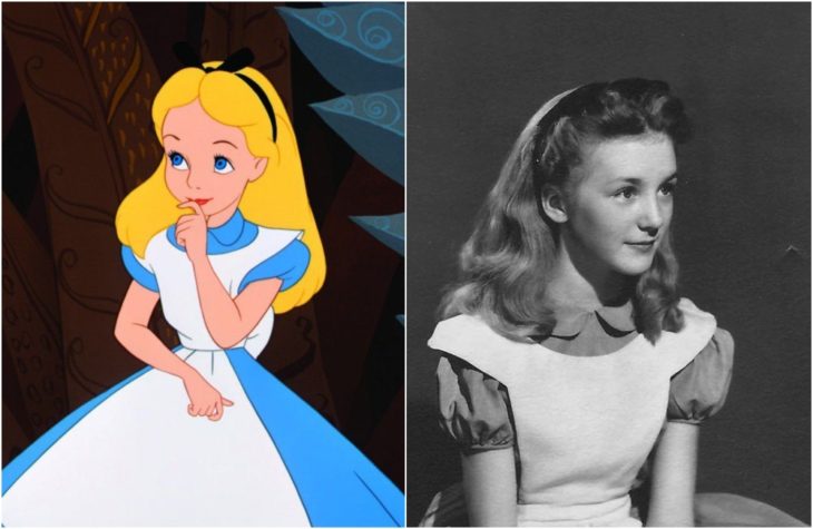 Aliciade la película de Disney Alicia en el país de las maravillas Inspirada en la actriz Kathryn Beaumont