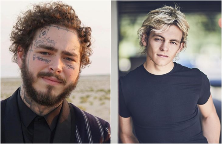 Duplas de celebridades que tienen la misma en comparación con Post Malone y Ross Lynch