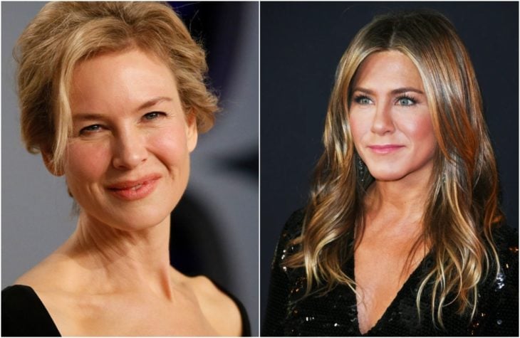 Duplas de celebridades que tienen la misma en comparación con Renee Zellweger y Jennifer Aniston
