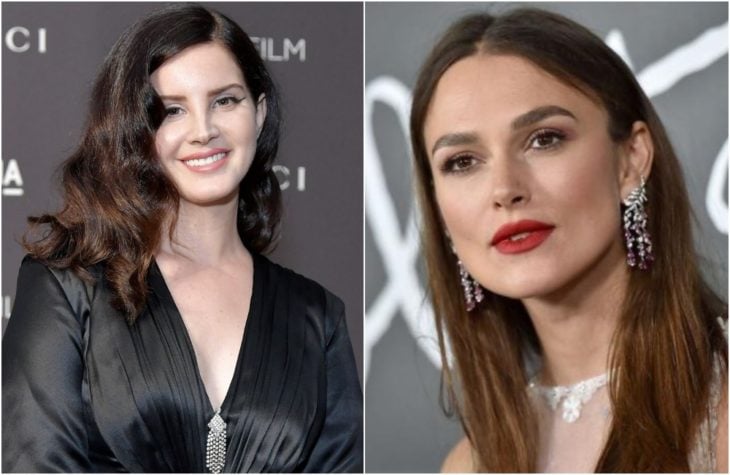 Duplas de celebridades que tienen la misma en comparación con Lana Del Rey y Keira Knightley