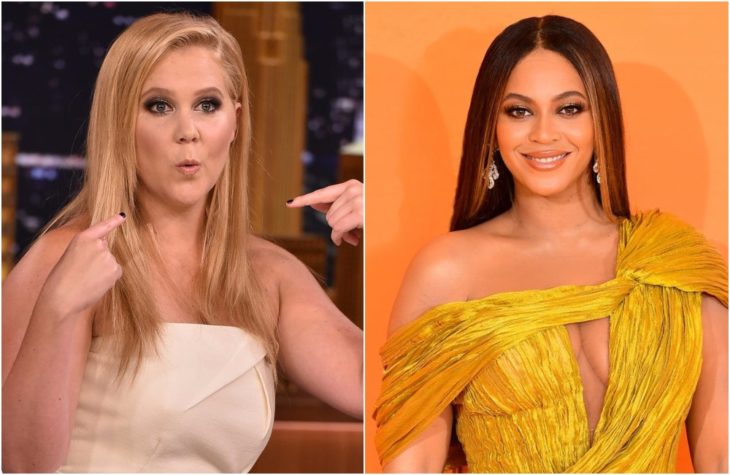 Duplas de celebridades que tienen la misma en comparación con Amy Chumer y Beyoncé