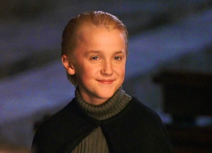 Draco Malfoy en la primer película de Harry Potter