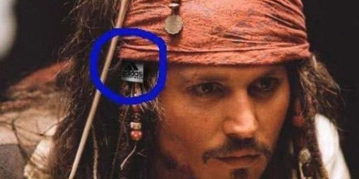 Error de filmación en la película de Piratas del Caribe