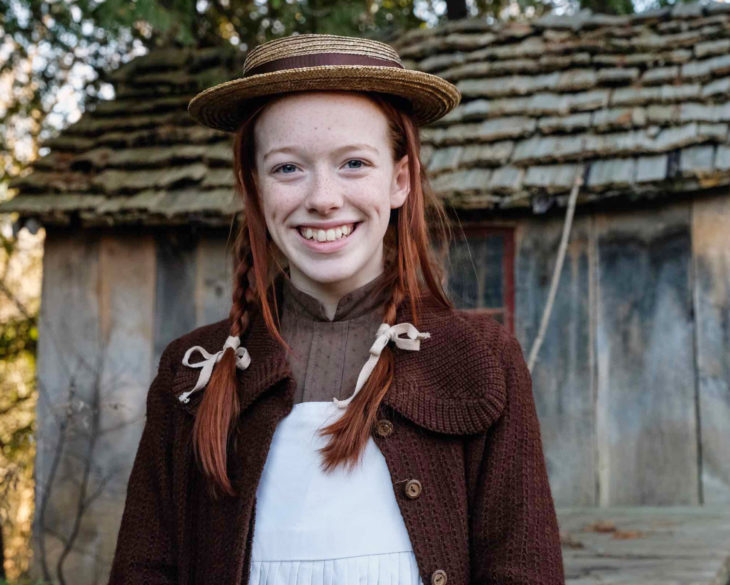 Anne With an E; Anne Shirley Cuthbert, Amybeth McNulty, niña pelirroja