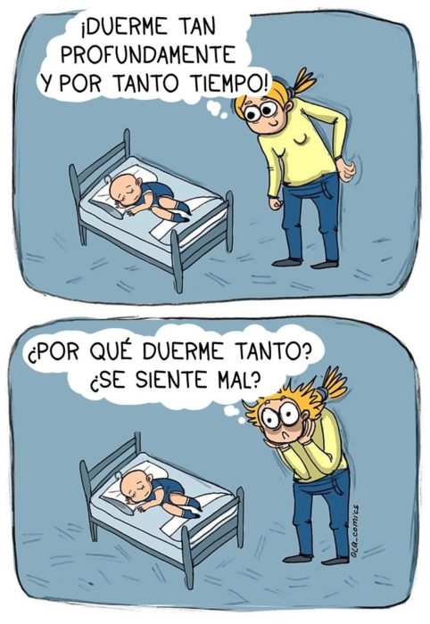 Ilustraciones de artista Ucraniana para relatar la vida de una madre 