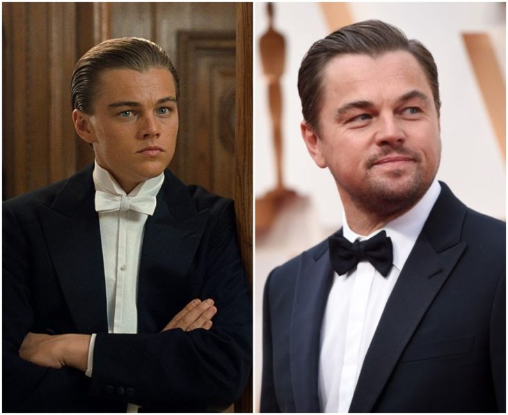 Jack Dawson interpretado por  Leonardo DiCaprio en Titanic