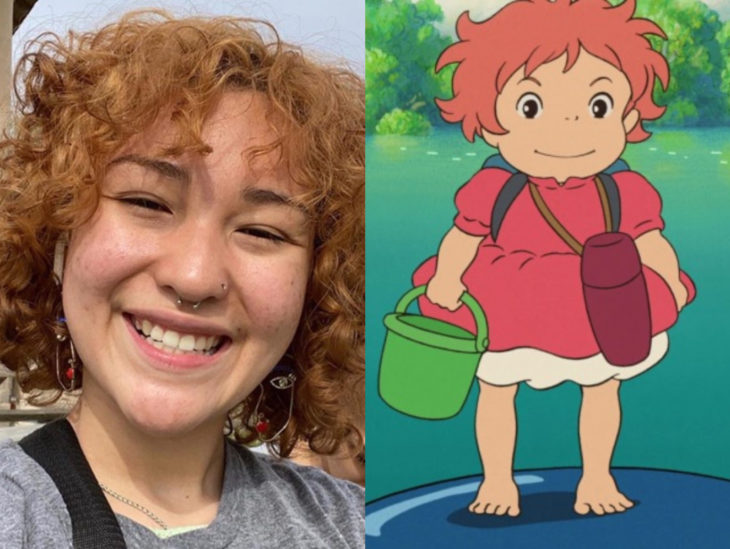 Personas que se parecen a personajes de películas animadas; Ponyo