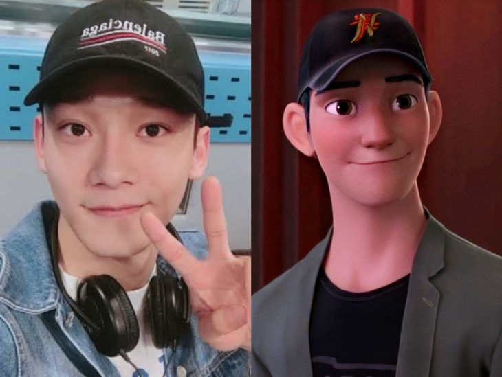 Personas que se parecen a personajes de películas animadas; Tadashi, Big Hero, Grandes Héroes