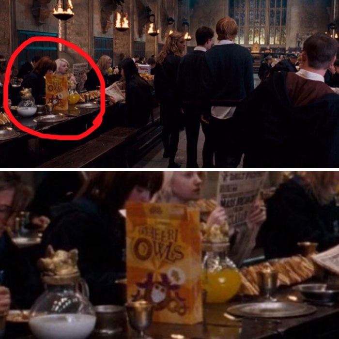 Cereal Owells que aparece en las cenas de Harry Potter 