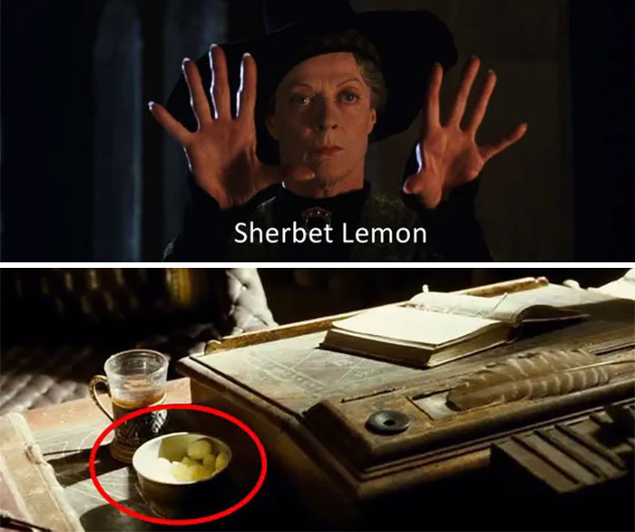Dulces de limón que Albus Dumbledore comía en las películas de Harry Potter 