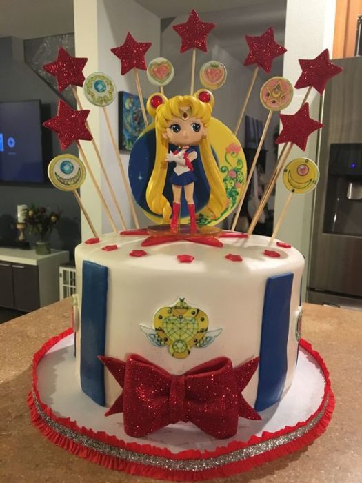 Pastel de Serena Sailor moon