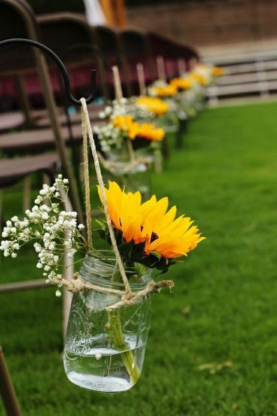 Decoración con Girasoles 5