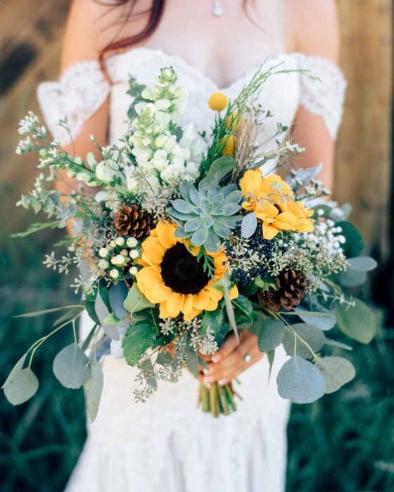 Decoración con Girasoles 14