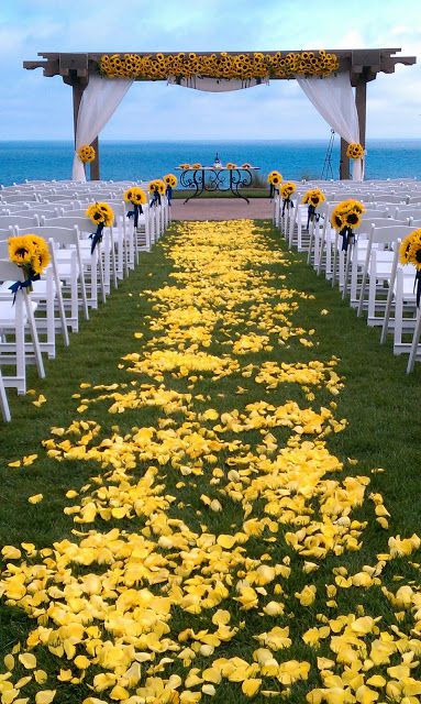 Decoración con Girasoles 3