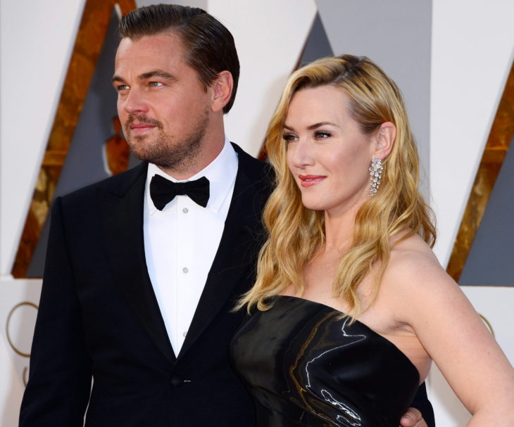 Leonardo DiCaprio con Kate Winslet