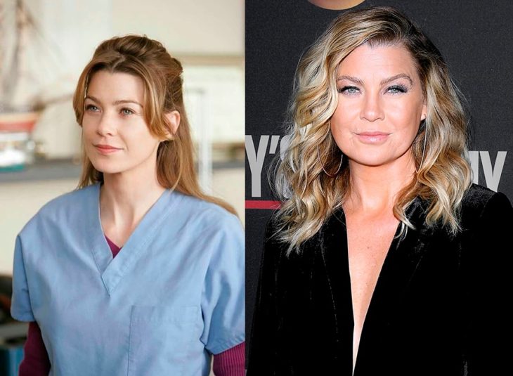 Antes y después de Meredith Grey