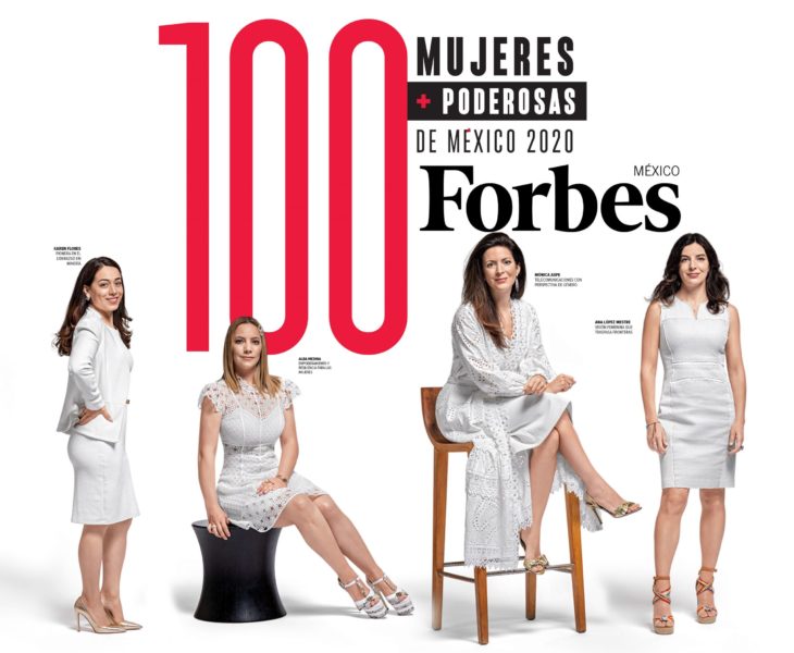 Portada de la revista Forbes, de mujeres poderosas