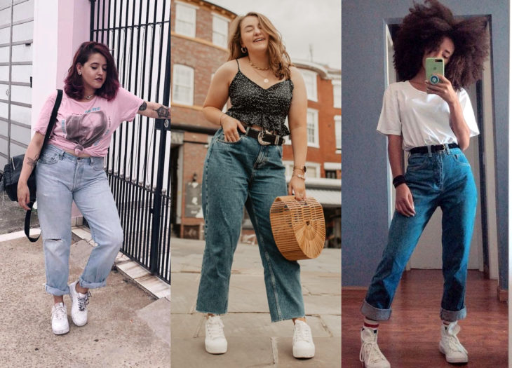 Ropa trendy, outfits; mom jeans