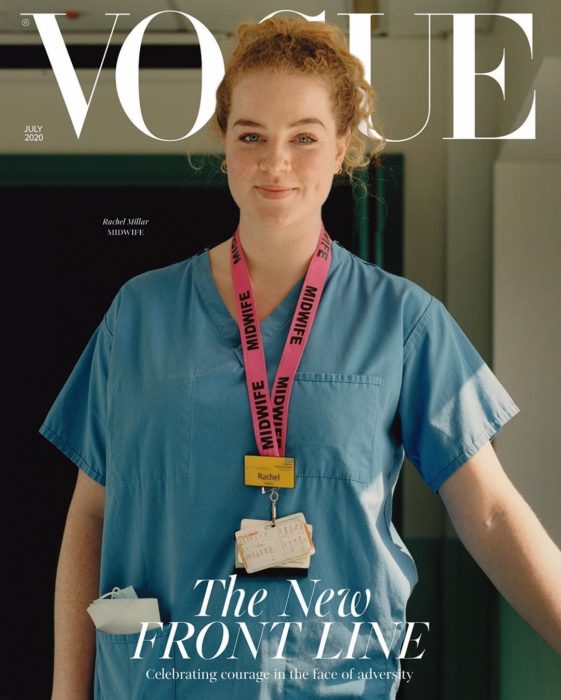 Rachel Millar, medico obstetra, en la portada de Vogue