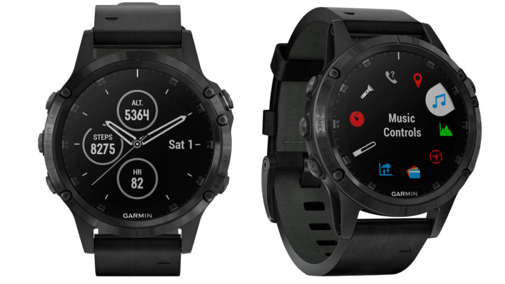 Reloj Garmin Fénix 5 Plus en color negro que puedes comprar en Liverpool