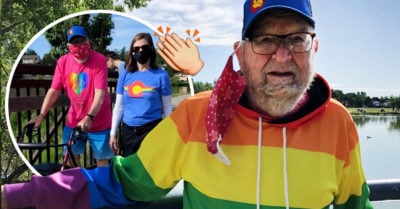 Abuelito sale del clóset a los 90 años y por fin siente la libertad