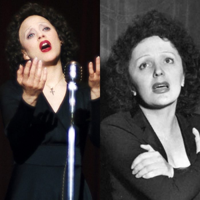 Marion Cotillard como la cantante francesa Edith Piaf