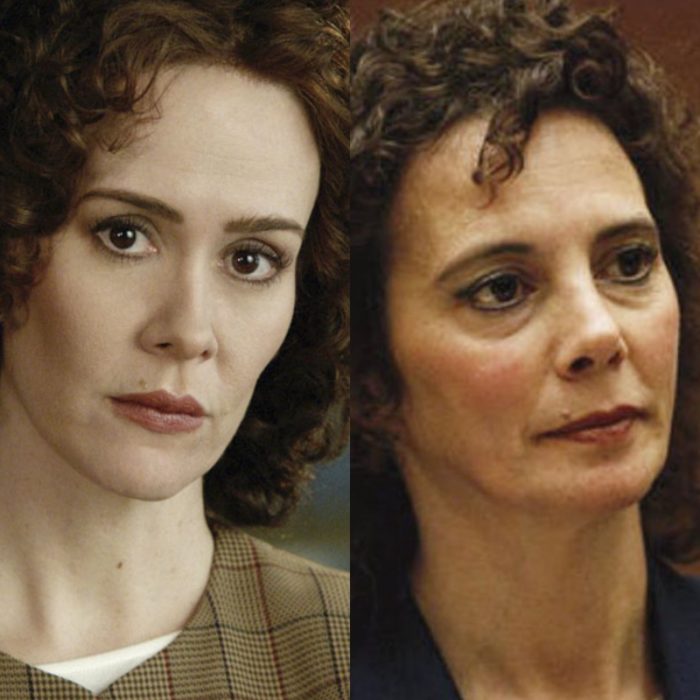 la actriz sarah paulson como marcia clark