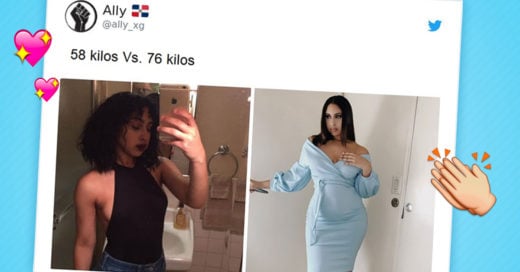 13 Fotos antes y después de mujeres que subieron de peso y celebran el amor propio