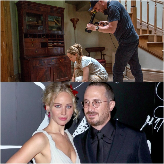 Jennifer Lawrence y Darren Aronofsky