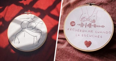Crea bordados con códigos de canciones; son el regalo perfecto