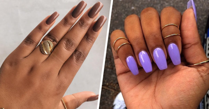 17 Colores de uñas perfectos para las morenas de fuego