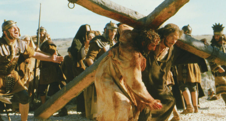 escena de la pasión de cristo