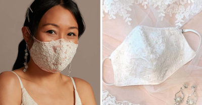 Diseñan cubrebocas de novias para dar el ‘SÍ’ con estilo