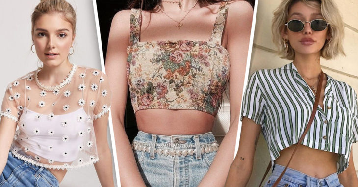 15 Outfits con crop top que te fascinarán