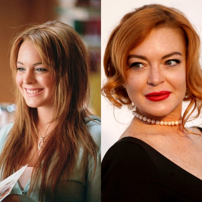 actriz lindsay lohan como cady heron en chicas pesadas